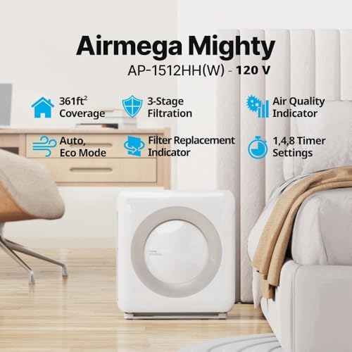White True HEPA Air Purifier A842