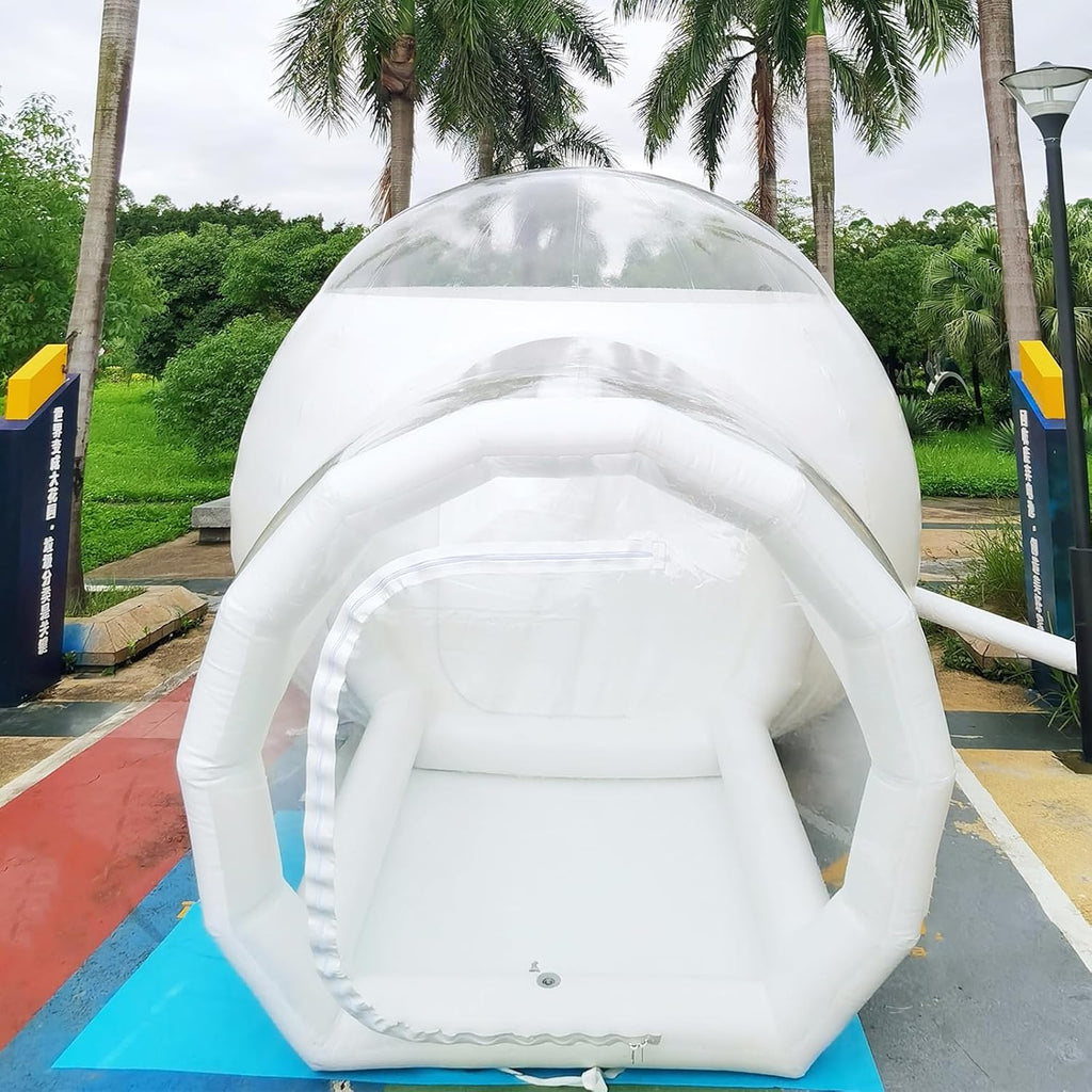 Clear Dome Inflatable Camping Tent with Air Blower I131237