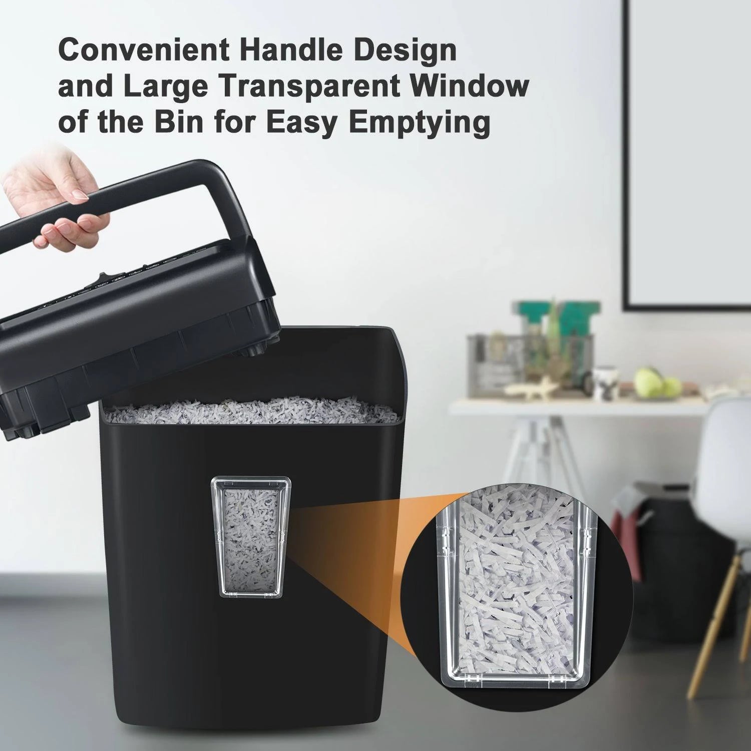 10-Sheet Cross-Cut Paper Shredder Y593