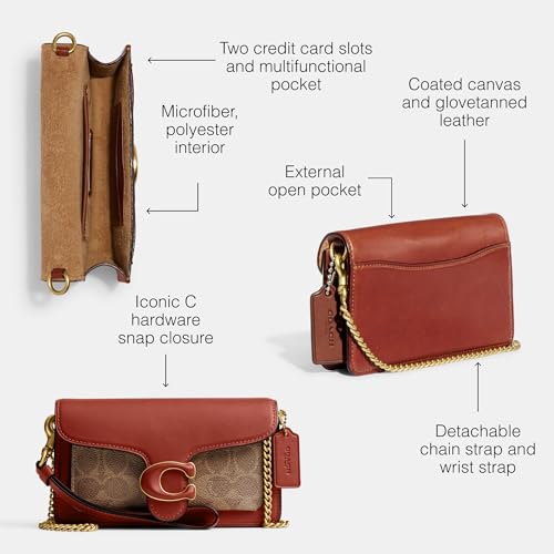 Coated Canvas Wristlet X995