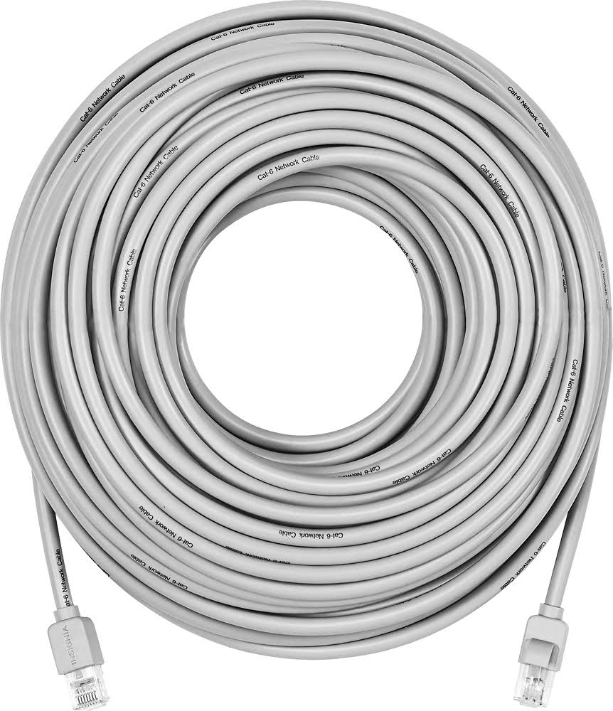 Gray Cat-6 Ethernet Cable Q99072