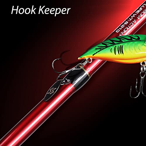 Medium Fishing Rod and Reel Combo with Spinning Reel S293
