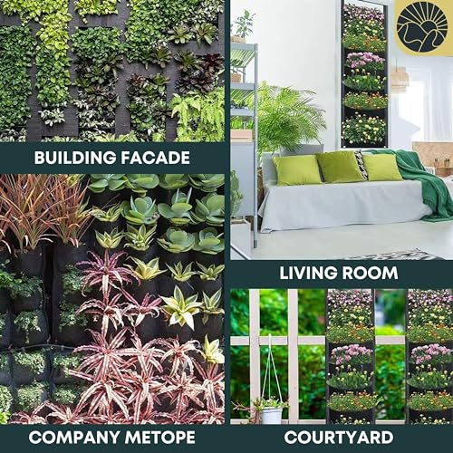 64 Pockets Vertical Wall Planter V9787