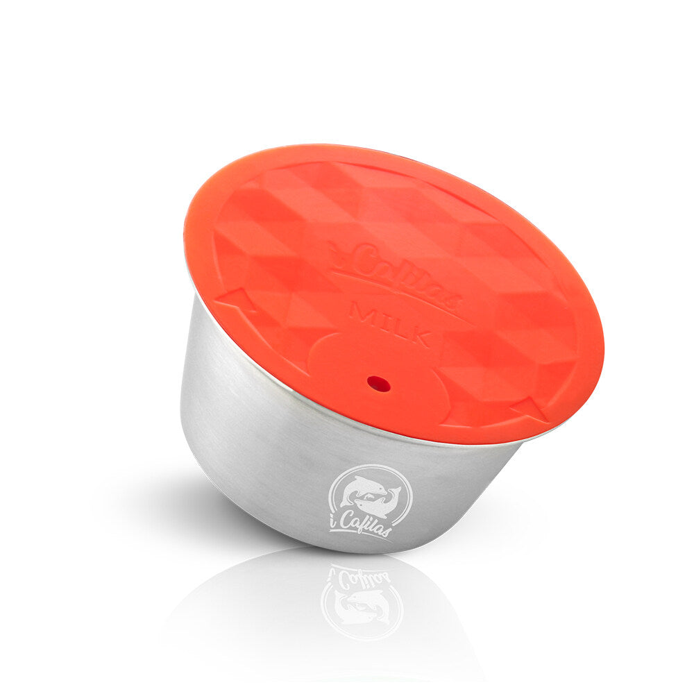 Reusable Stainless Steel Milk Capsule Compatible with Dolce Gusto L9582
