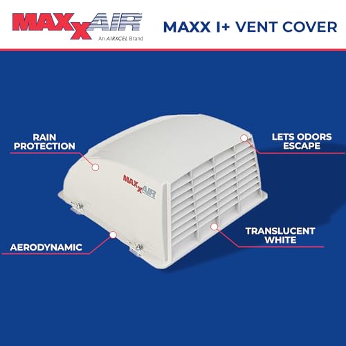 Black Vent Cover for RV Roof Fans E747