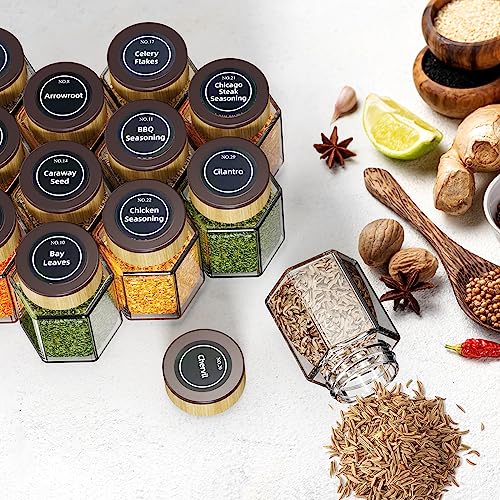 Set of 8 Magnetic Spice Tins with 2 Metal Wall-Plates Y255879