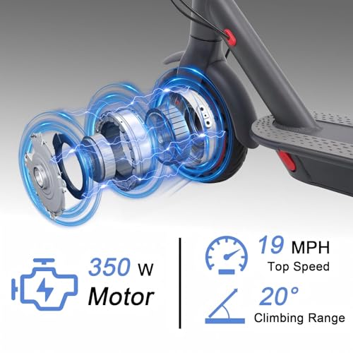 350W Electric Scooter with 8.5" Solid Tires T368641
