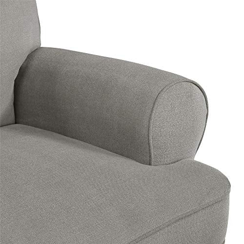 Gray Swivel Glider Recliner Chair Y513162