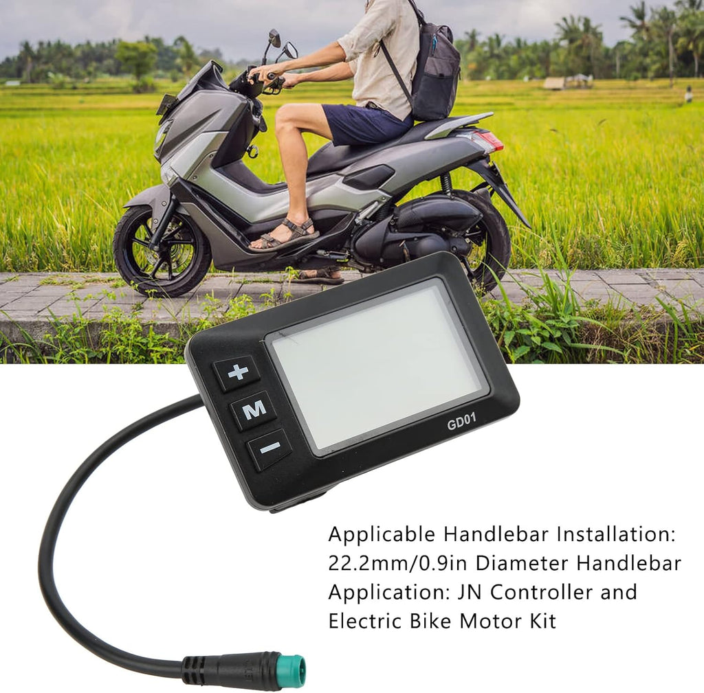 5 Pin Waterproof Speedometer and Odometer with Backlight LCD Display R307