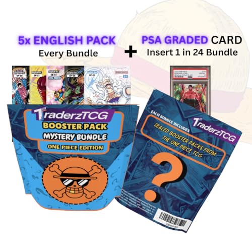 One Piece TCG English Booster Pack Bundle – 5 Pack English H7288