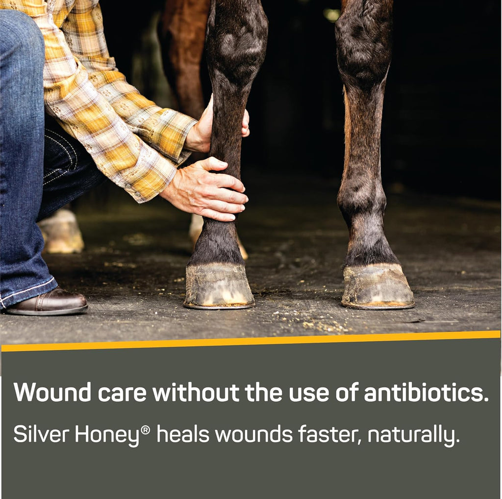 Medical Grade Manuka Honey & MicroSilver BG Wound Repair Spray Gel Twin Pack 8oz Bottles P7492
