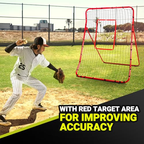 Adjustable Baseball Rebounder Net with Strike Zone W52304