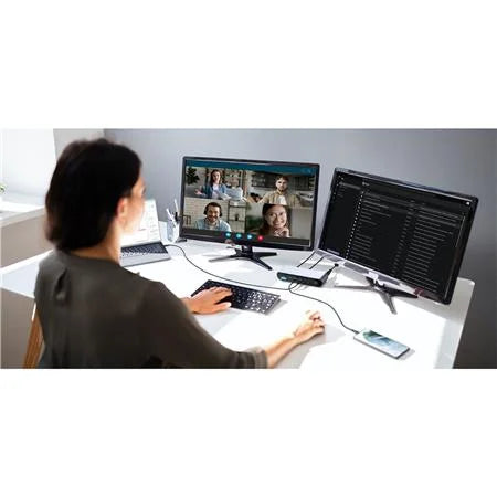 Thunderbolt 4 Docking Station with 90W Power Delivery, Single 8K or Dual 4K Display B538