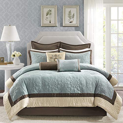 King Blue 9 Piece Comforter Set M62343