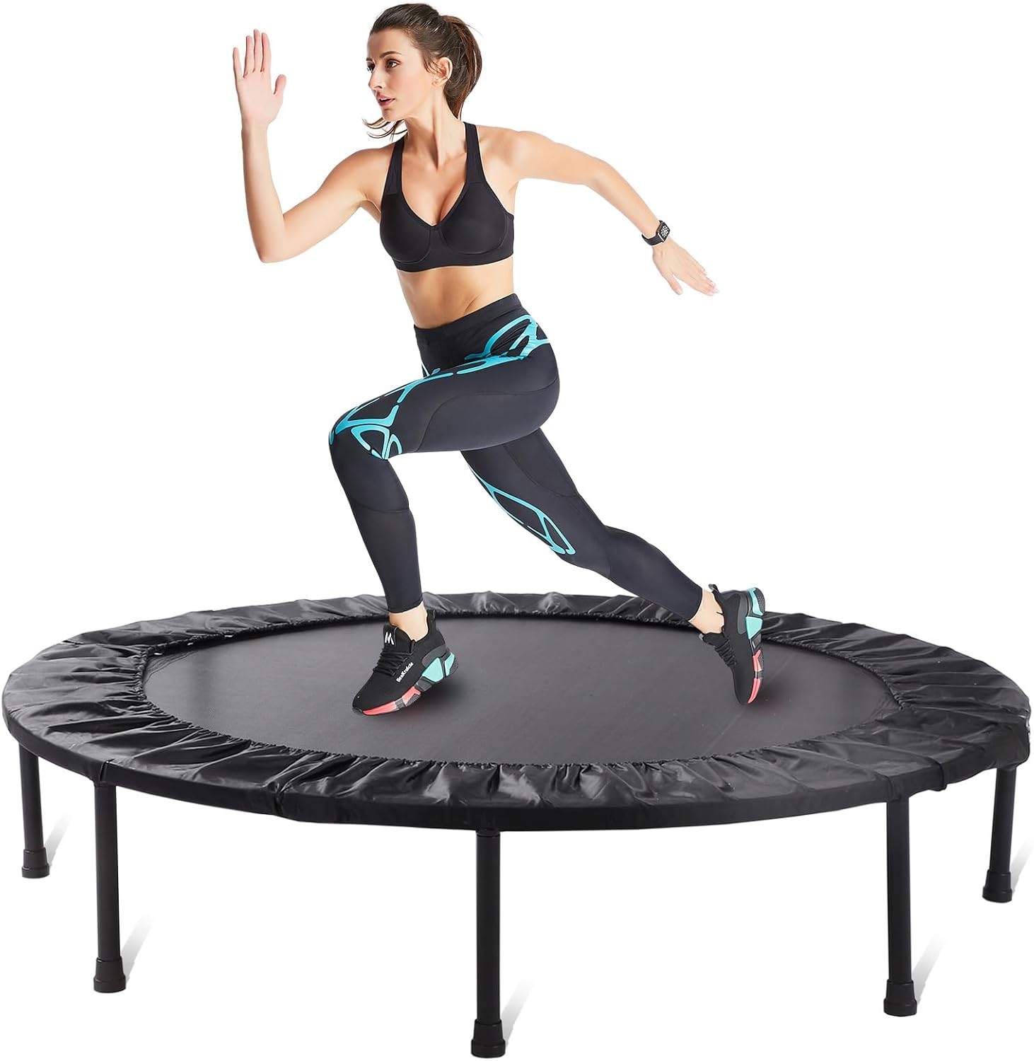 40/50" Foldable Mini Exercise Trampoline R6080