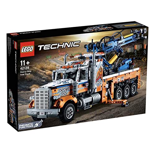 Heavy-Duty Tow Truck with Crane Toy F8068