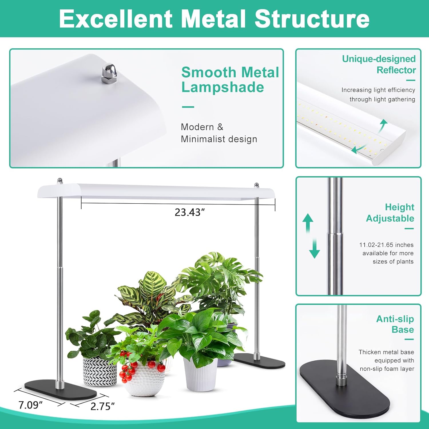 Grow Light Stand with Timer O7755