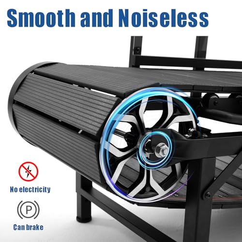 Non-Electric Dog Treadmill with Step Counter, Adjustable Incline & Brake W4740