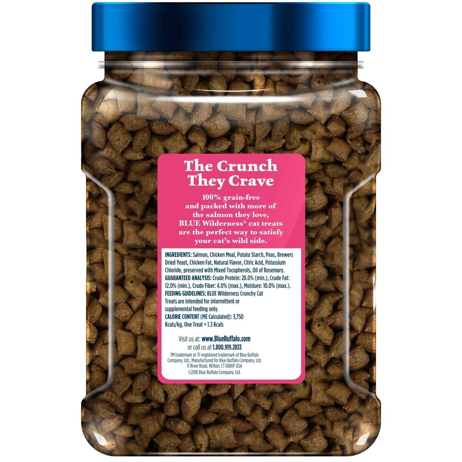 Blue Buffalo Wilderness Crunchy Cat Treats K14071
