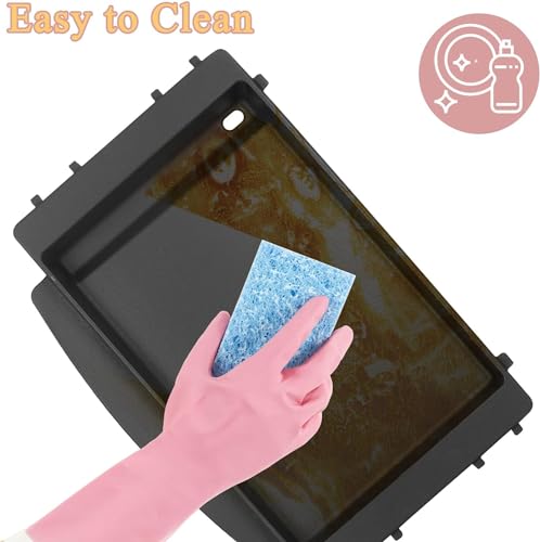 28 Inch Griddle Replacement Top with Rear Grease System D263