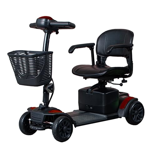 Compact Travel Power Scooter, 4 Wheel H93258