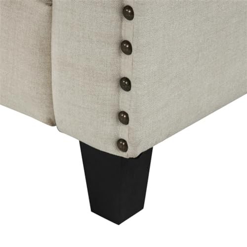 Studded Upholstered Sofa 2 Piece Set R356508