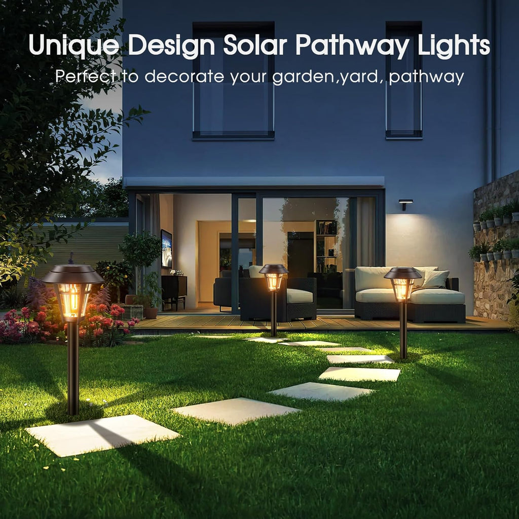 10 Pack Solar Pathway Lights U499
