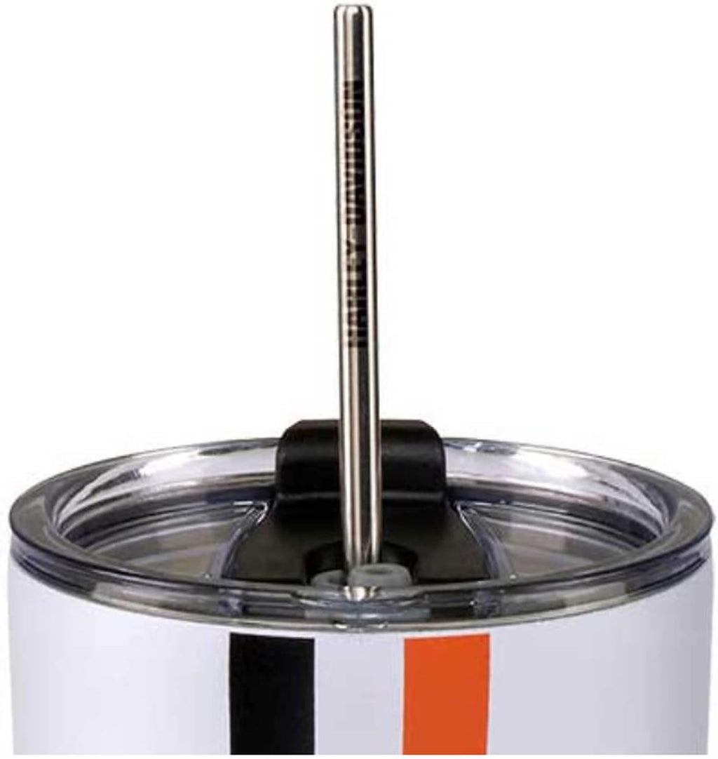 30 oz Double-Wall Stainless Steel Tumbler with Straw G6683