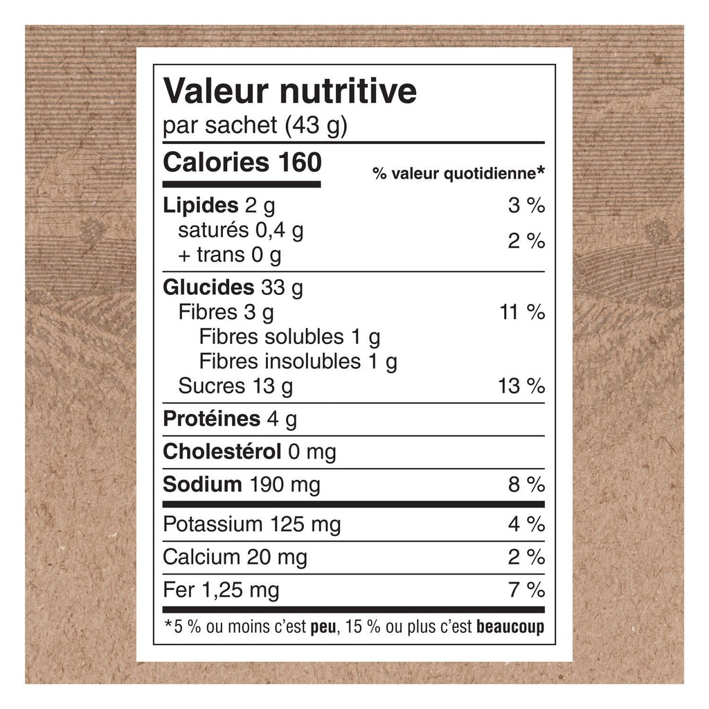 Maple and Brown Sugar Instant Oatmeal, 8ct, 344g M288