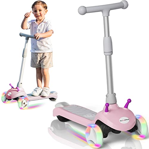 3 Wheel Electric Scooter with Flash Wheels and Anti-Slip Deck G28433