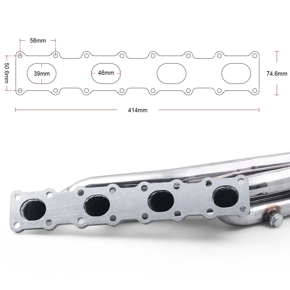 Stainless Exhaust Manifold Header 5.6L V8 Z9293