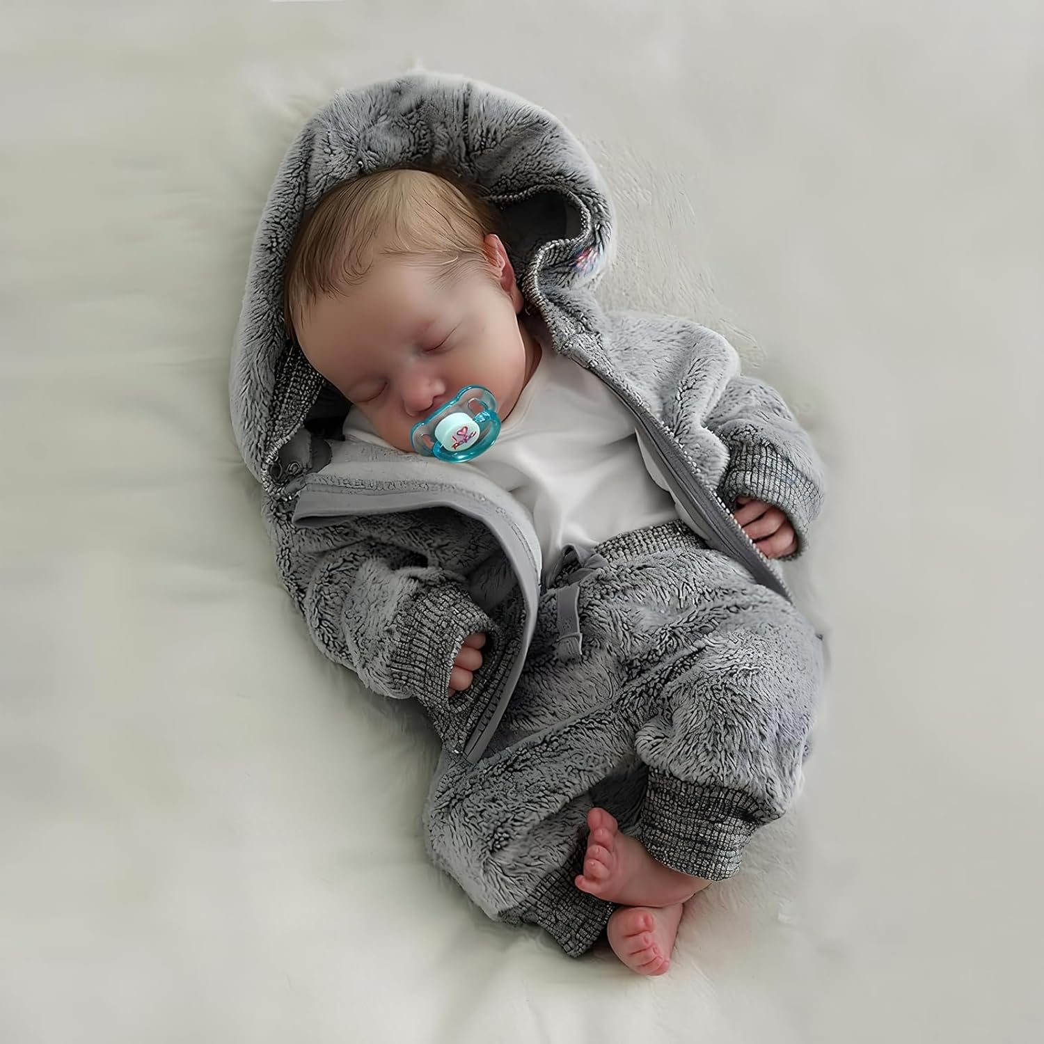 17-Inch Soft Vinyl Reborn Baby Doll J223