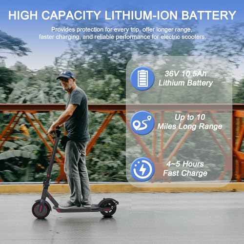 350W Electric Scooter with 8.5" Solid Tires T368641