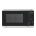 Compact Countertop Microwave and Mini Fridge Bundle F429238