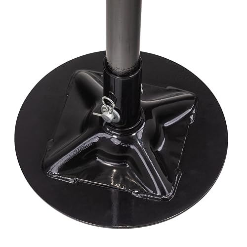 1,500 lb Adjustable Height Heavy-Duty Steel Underhoist Support Stand R80532