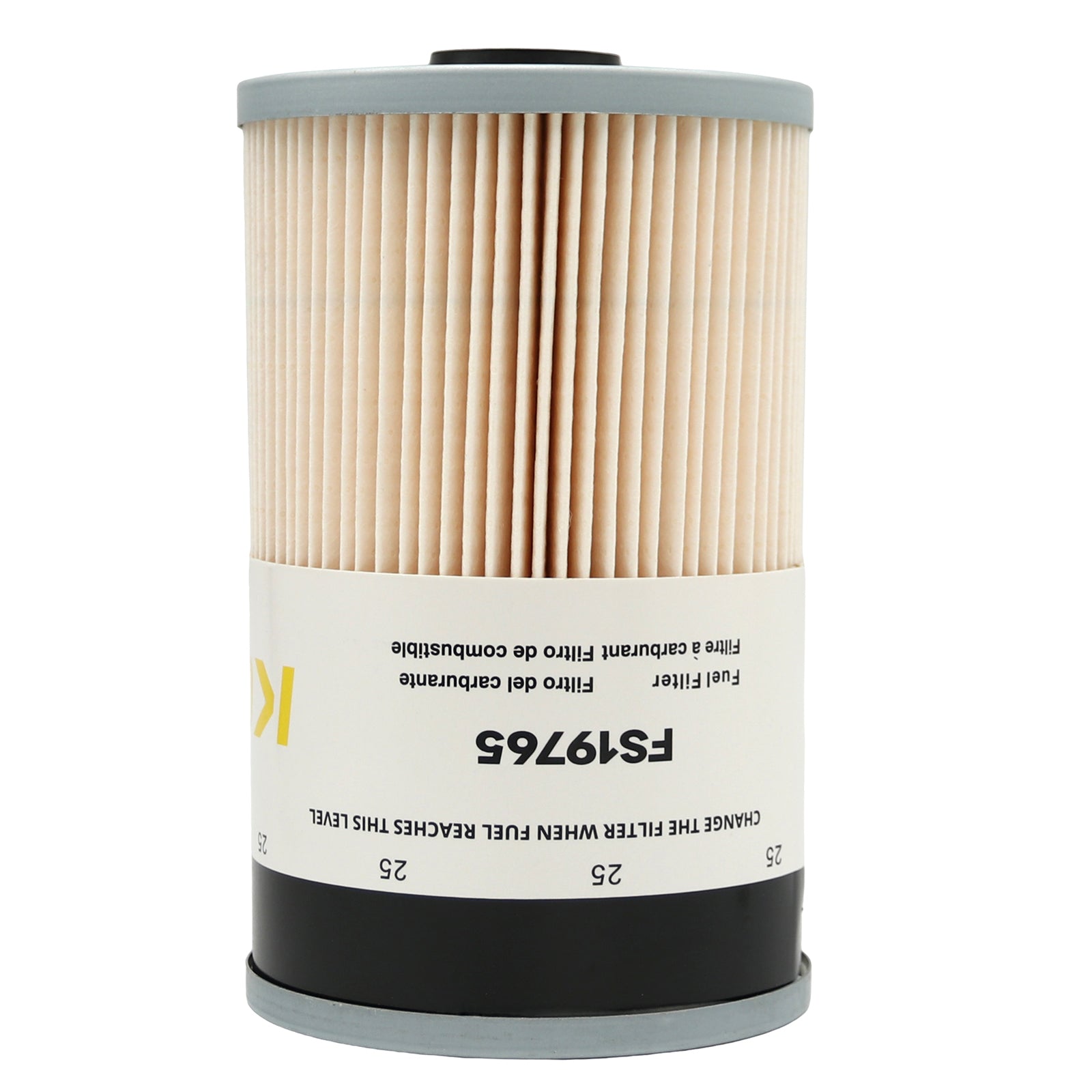 4pcs Fuel Filter with Water Separator 25micron E15581