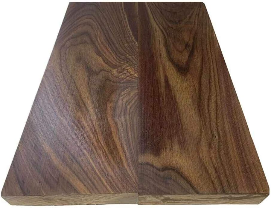 Figured Walnut Electric Guitar Body Blank Wood N5293