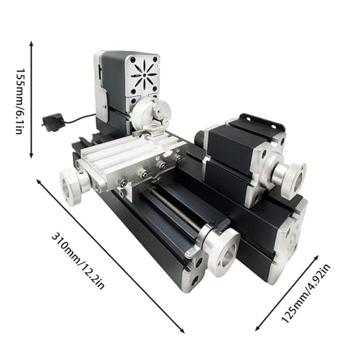 36W 20000 RPM Benchtop Metal Lathe Machine X11002