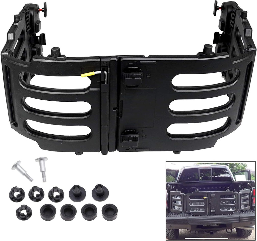 Black Stowable Tailgate Bed Extender Kit I14139