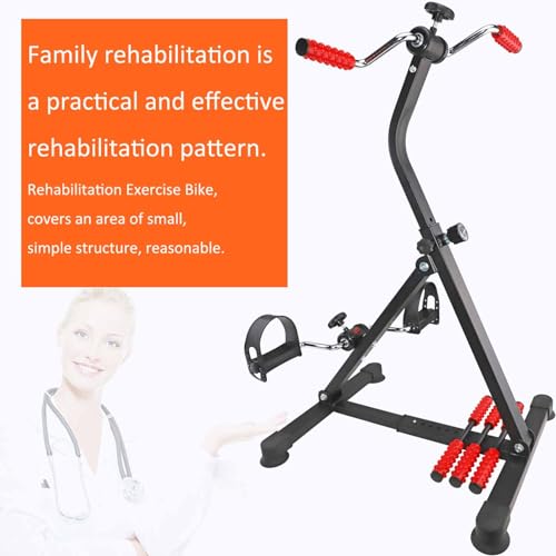 Adjustable Dual Pedal Exercise Bike for Total Body Y2556