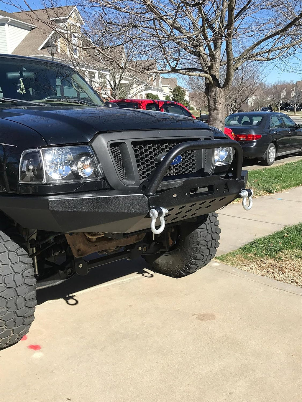 Modular Front Bumper with Bull Bar Y7407