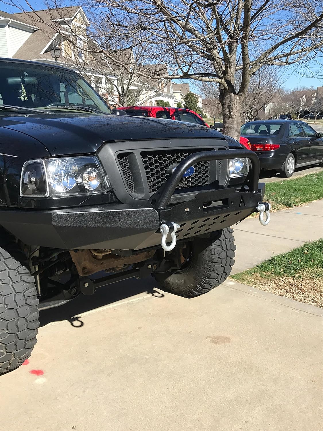 Modular Front Bumper with Bull Bar Y7407