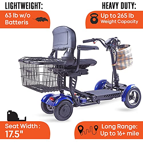 All Terrain 4 Wheel Foldable Mobility Scooter S33012
