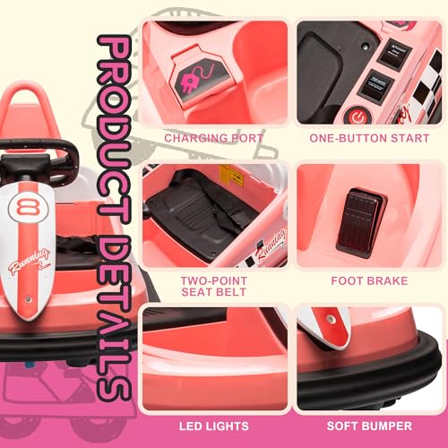 6V Electric Ride on Car with Remote Control (Black) S534