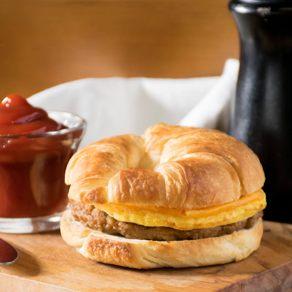 4.8 oz Sausage Egg and Cheese Breakfast Croissant H56666