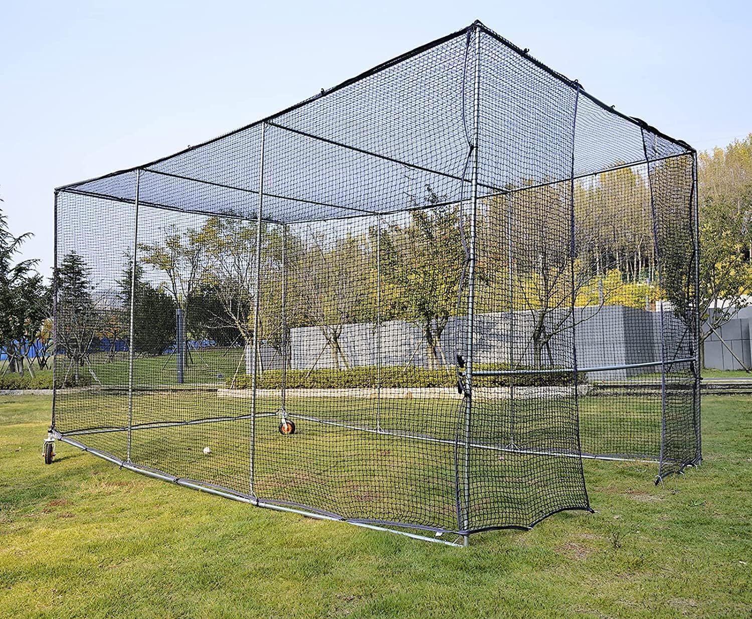 16X10X8FT Batting Cage with Wheels E956