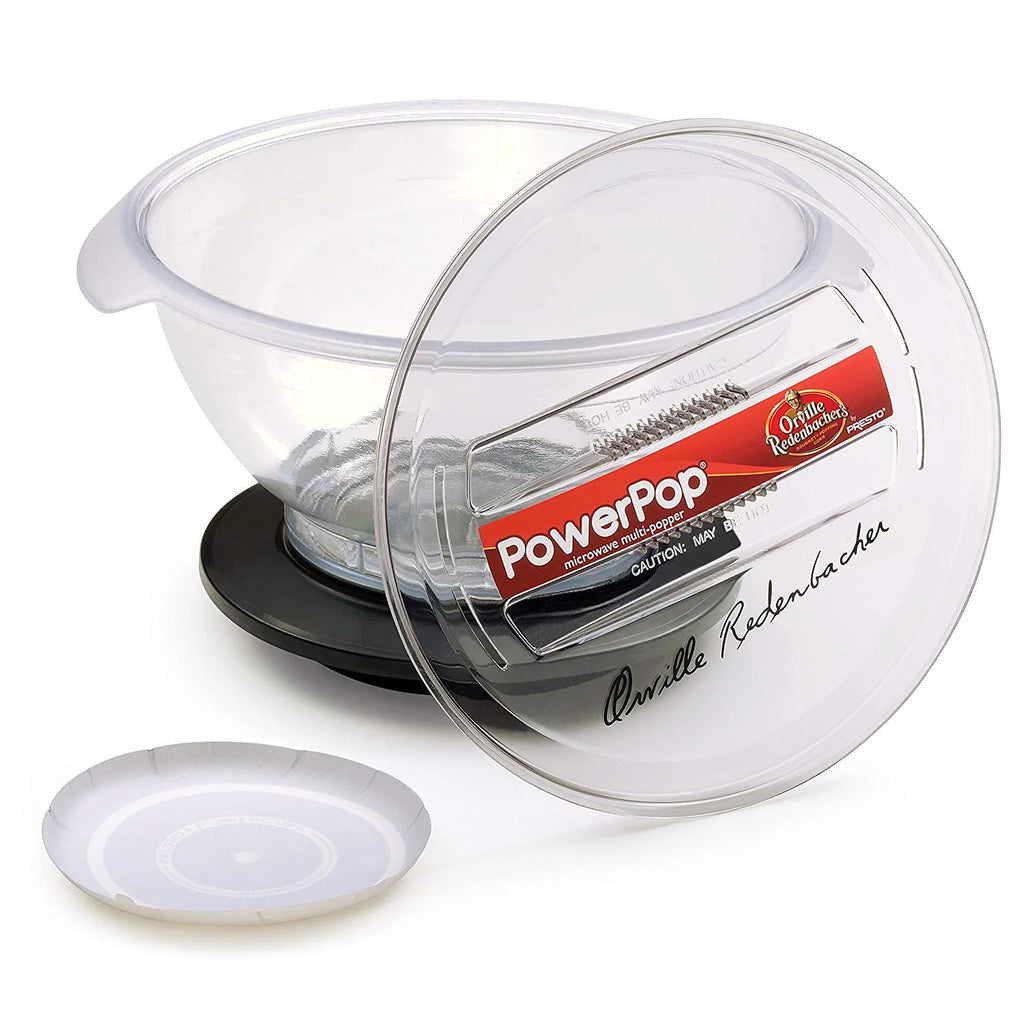 Black Microwave Multi-Popper R2829