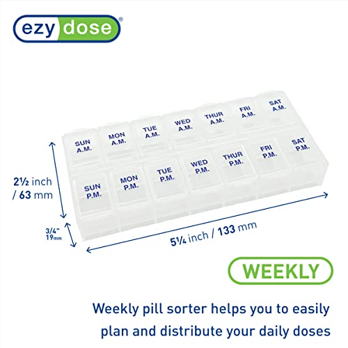 Weekly 7-Day AM/PM Pill Organizer D319783