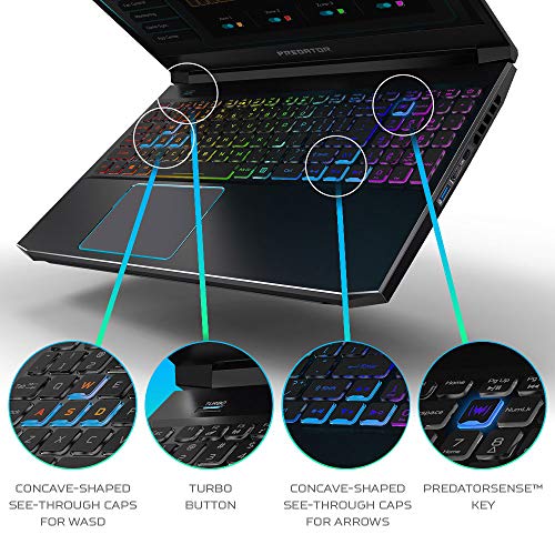 Gaming Laptop, Intel i7-10750H, NVIDIA GeForce RTX 2060 6GB, 15.6" Full HD 144Hz 3ms IPS Display, 16GB DDR4, 512GB NVMe SSD, Wi-Fi 6, RGB Keyboard V971