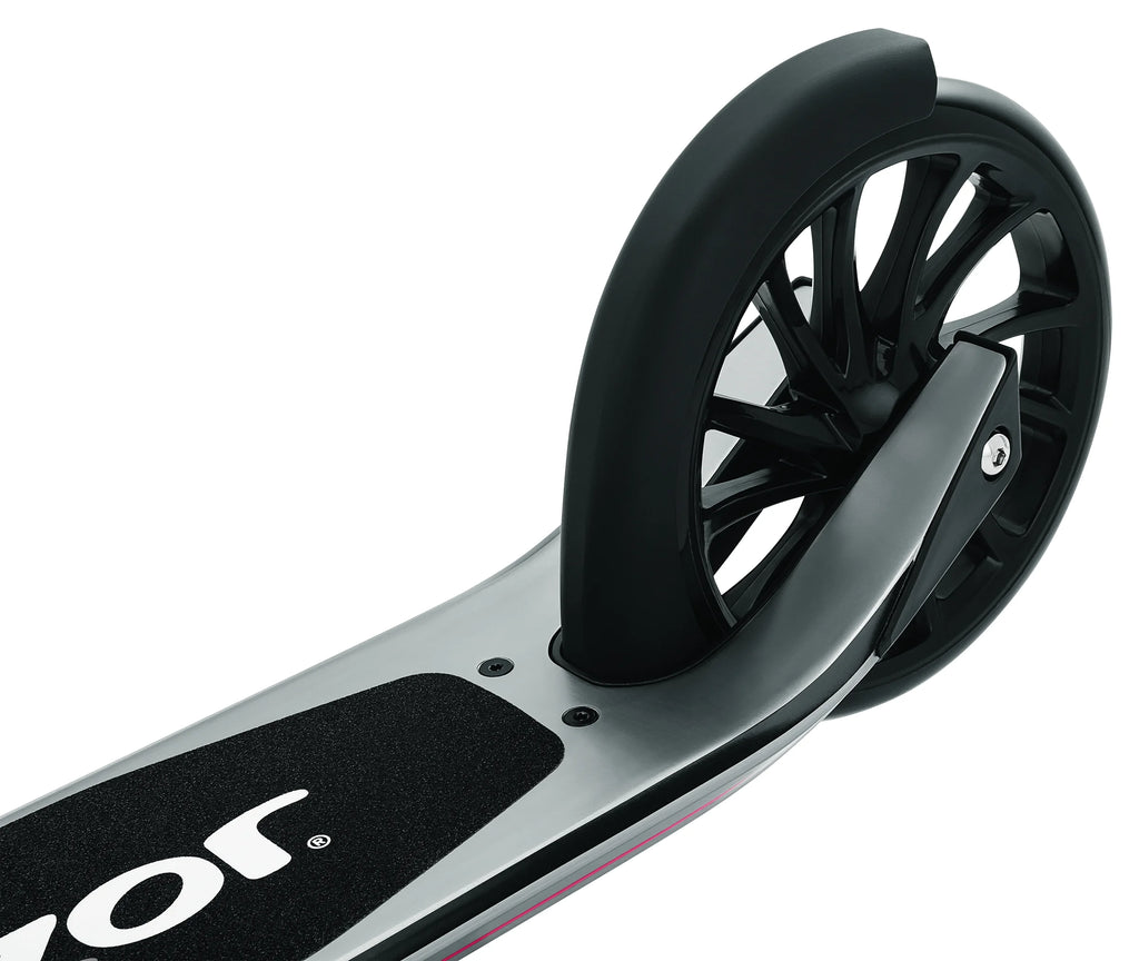 Folding Kick Scooter with 8" Wheels, Anodized Aluminum D9590